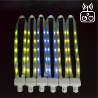 LED silicone keychain