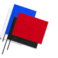 Plastic film flag