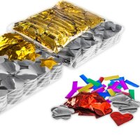 Metallic confetti