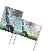 Hand banner digital printed