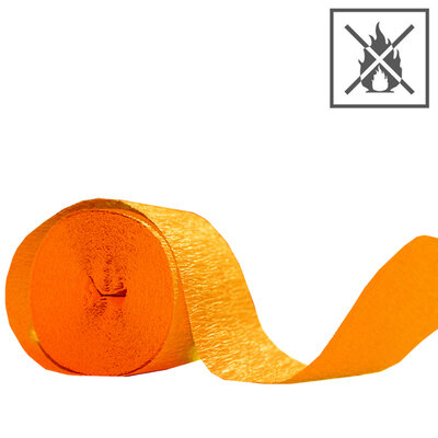 Paper streamer premium - orange