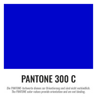 Plastic film cover fire retardant 75x75cm - blue