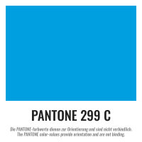 Plastic film cover fire retardant 75x75cm - light blue