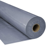 Plastic film roll standard 1,5x100m - light grey