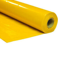 Plastic film roll premium 2x50m - yellow
