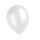 Balloon metallic 30 cm - wei§