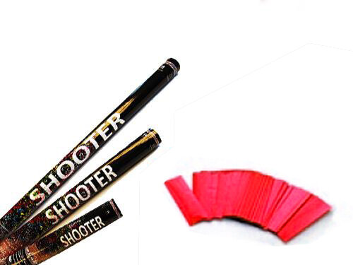 Confetti shooter - red