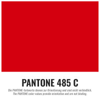 Lacquer film premium - fire retardant - red - 1,3x30m