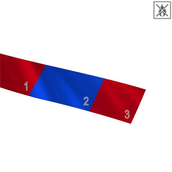 Fabric scarf non-woven flame retardant 150x30cm - Sample 3
