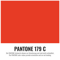 Polyester fabric premium - 150cm - 10 meters roll - red orange