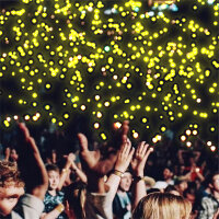 LED balloons - Yellow