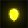 LED balloons - Yellow