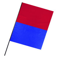 Foil flags according to pattern flame retardant