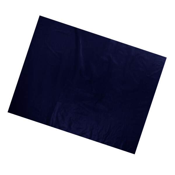 Plastic film sheet 75x90cm - navy blue