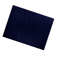 Plastic film sheet 75x90cm - navy blue