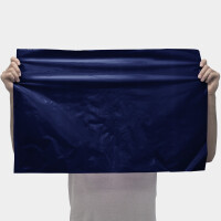 Plastic film sheet 75x90cm - navy blue