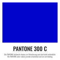 Plastic film cover double flame retardant 75x150cm - blue