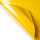 Plastic film cover double flame retardant 75x150cm - yellow