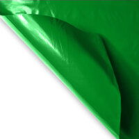 Plastic film cover double flame retardant 75x150cm - green