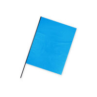 Plastic film flag fire retardant (upright format)