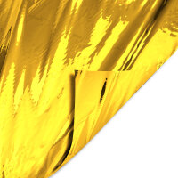 Metallic Foil Flag in Portrait Format Flame Retardant