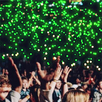 LED balloons - Green