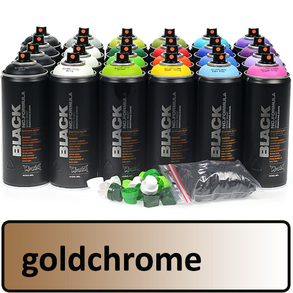 Spray paint goldchrome (gold) 400 ml