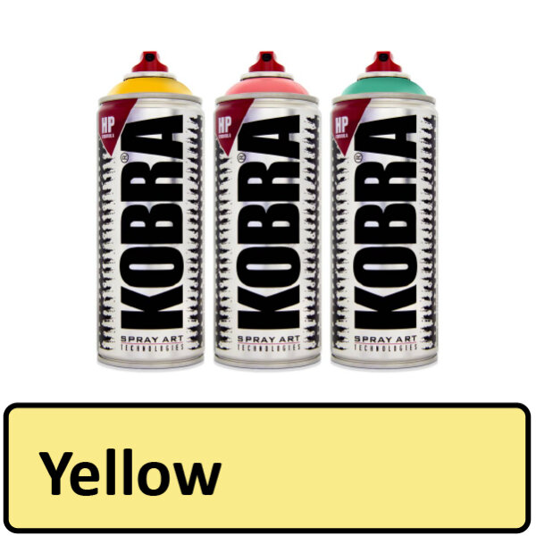 SpraydoseYellow 400 ml - KOBRA