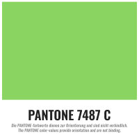 Lacquer film premium - pea green - 1,3x30m