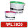 Foil color traffic red RAL 3020