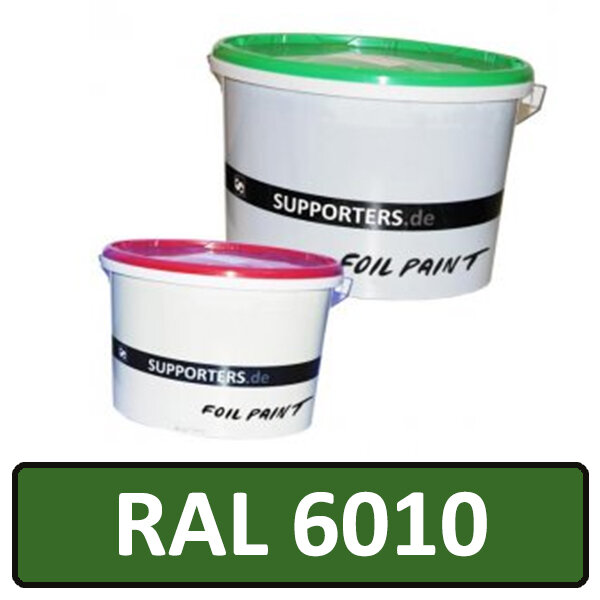 Foil color grass green RAL 6010