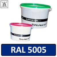 Polyester substance color signal blue RAL5005 - flame...