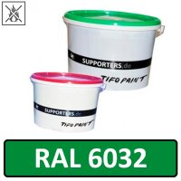 Polyester substance color signal green RAL 6032 - flame...