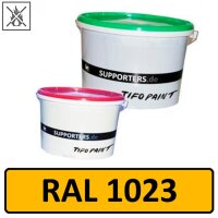 Polyester substance color traffic yellow RAL 1023 - flame...