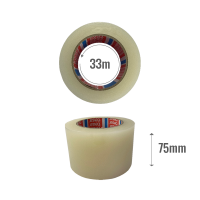 Tesa single-sided adhesive tape 75mm x 33m