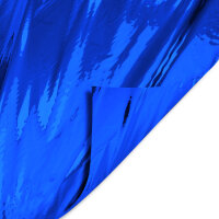 Plastic film scarves metallic