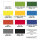 Flag scarf sewn according to pattern flame retardant
